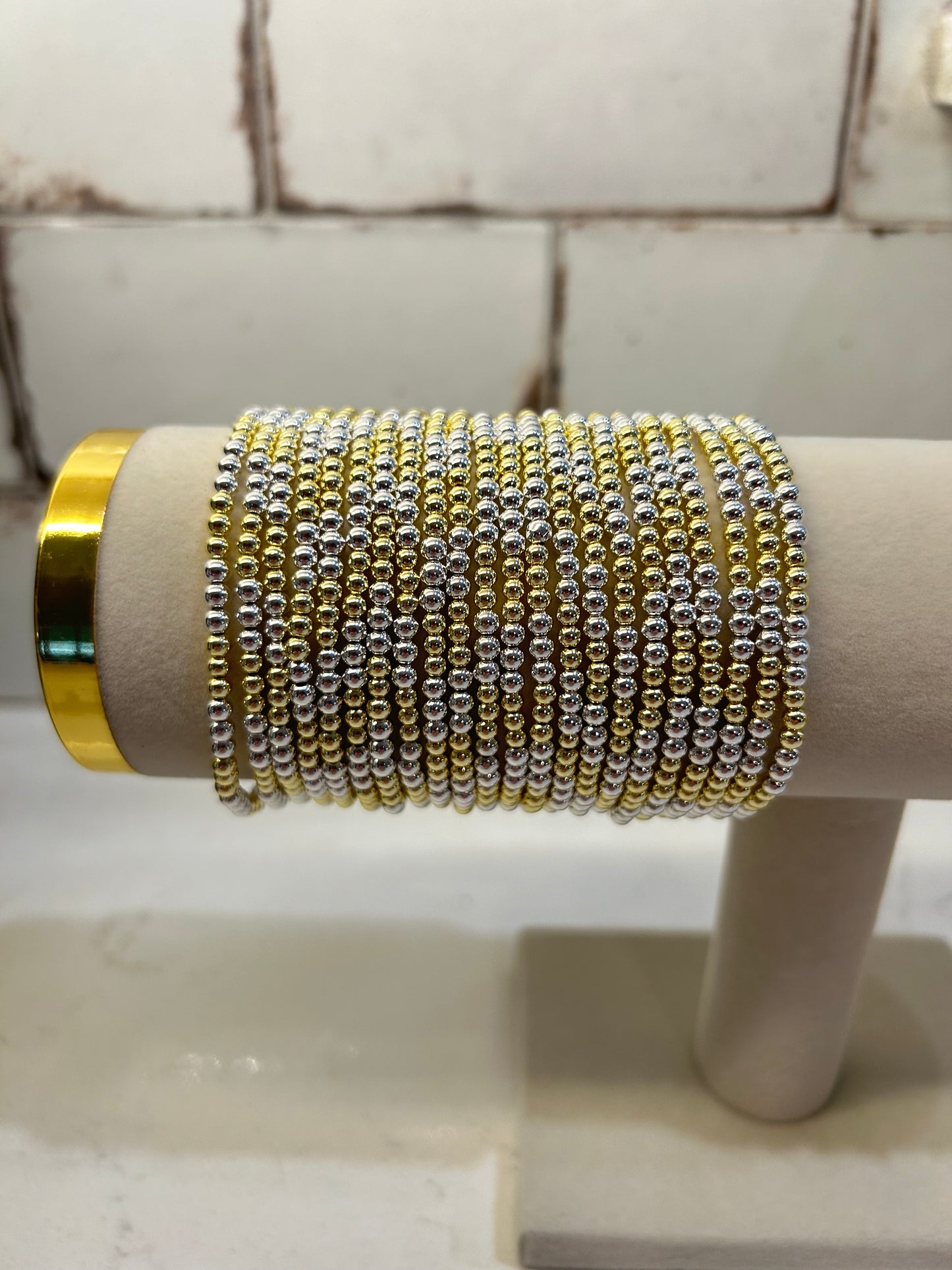 Mac Bracelet Gold & Silver Mix