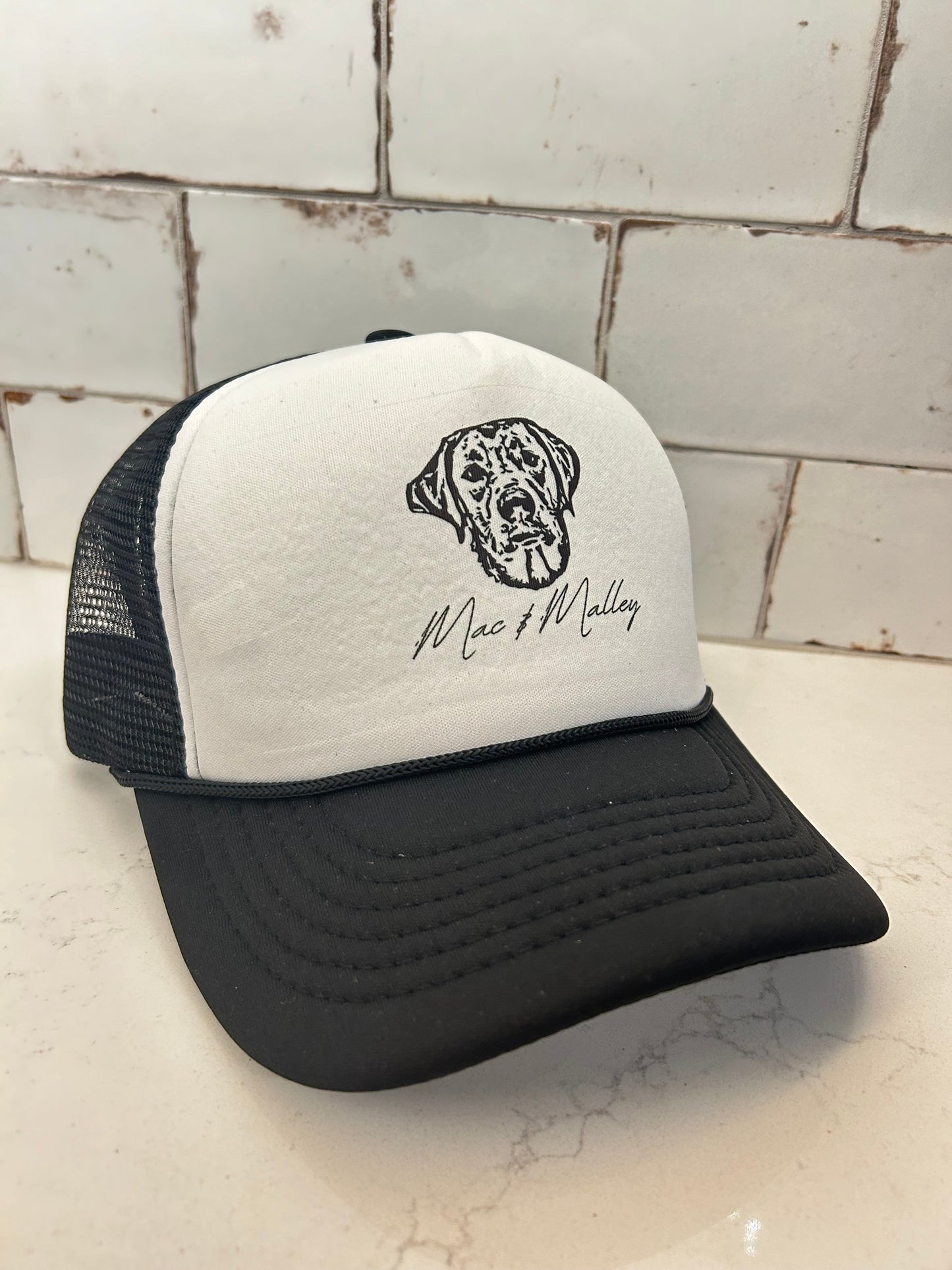 Mac & Malley Dog Trucker Hat