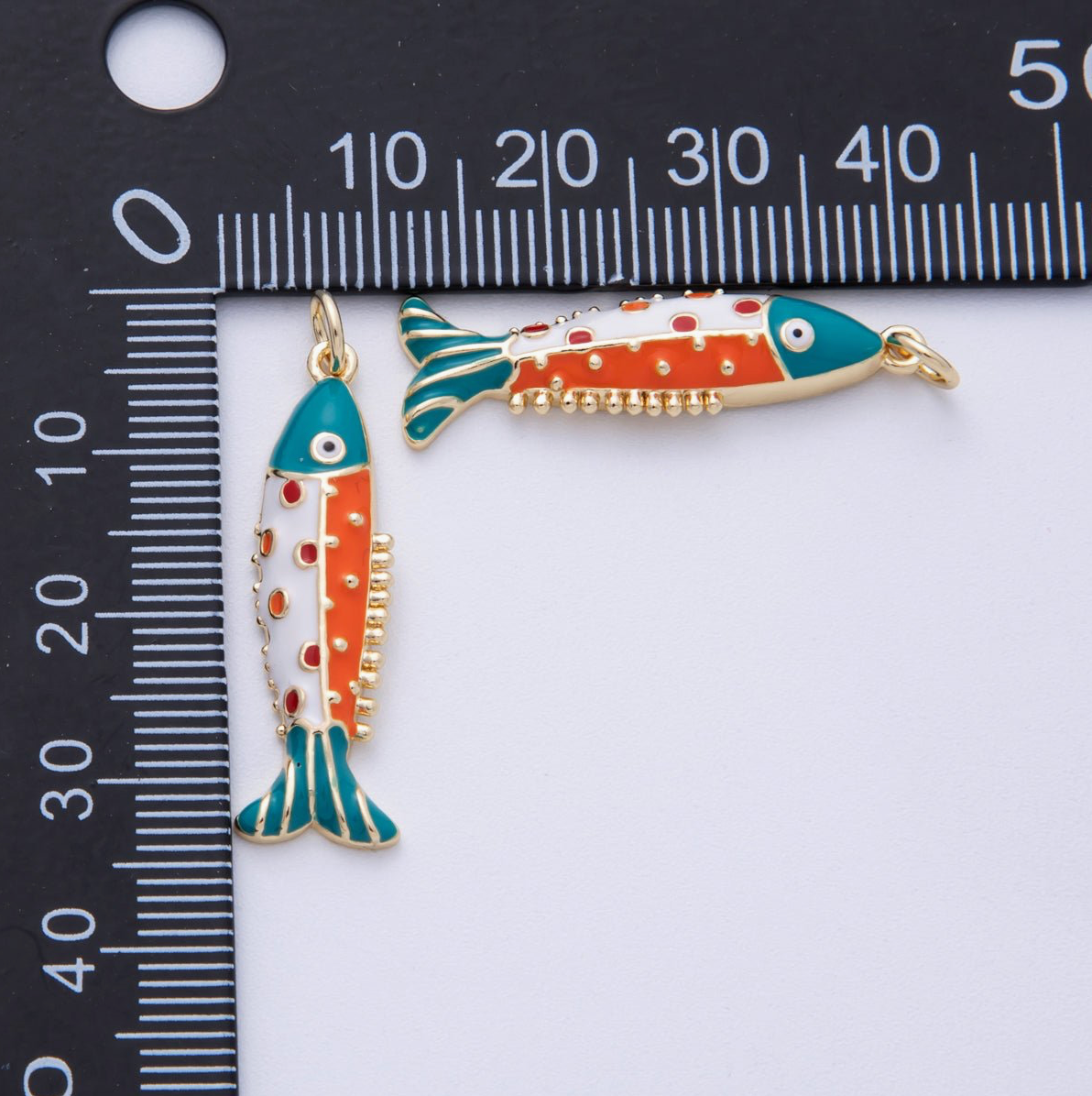 Multicolor Sardine Charm