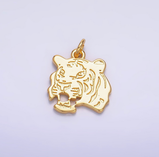 Tiger Head Charm