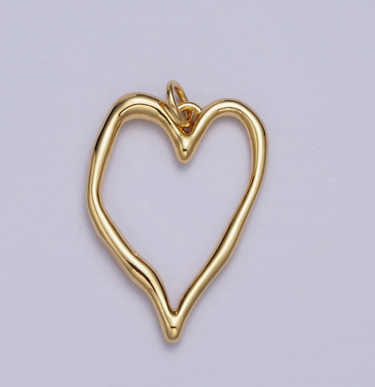 Open Heart Charm