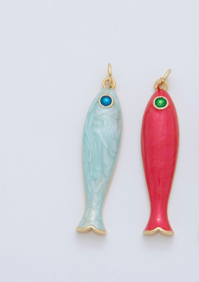 Color Fish Charm